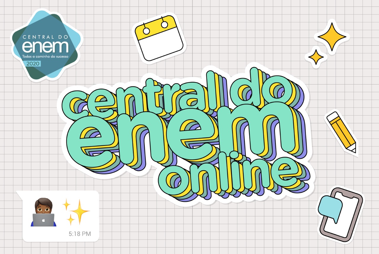 Central do Enem 2020: aulas online iniciam nesta quarta-feira