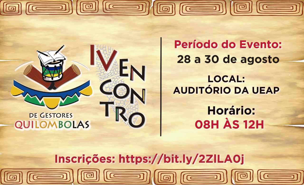 Encontro abordará diretrizes curriculares nacionais para a educação quilombola no Amapá