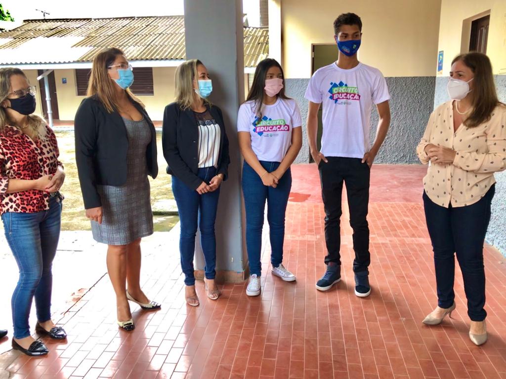 Circuito Educação: escola Coracy Nunes recebe visita de assessoramento da Seed