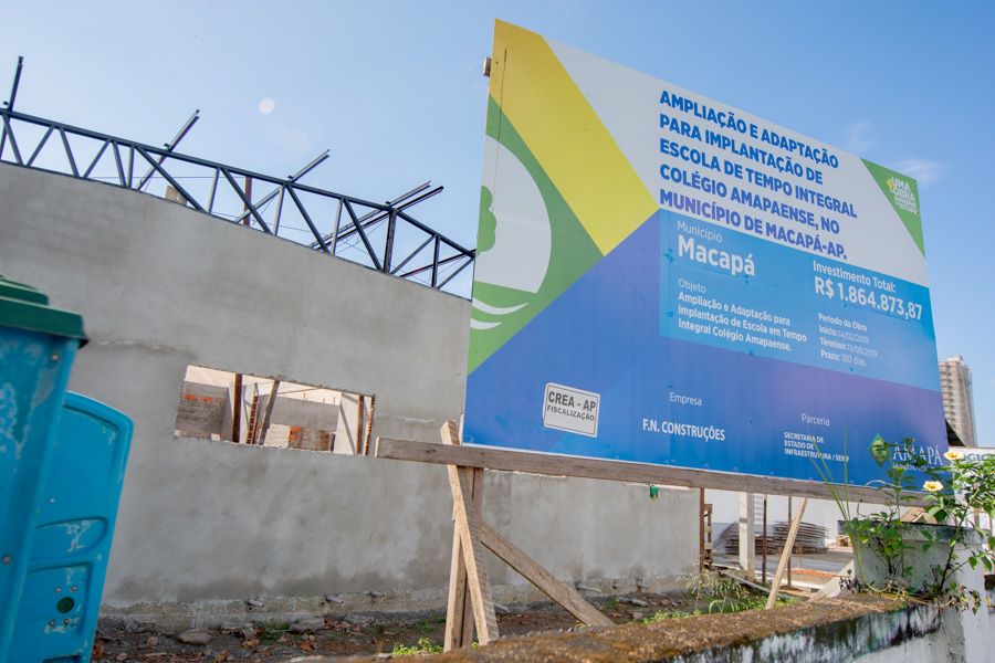 Governo do Estado investe R$ 13,9 milhões em obras nas escolas de tempo integral