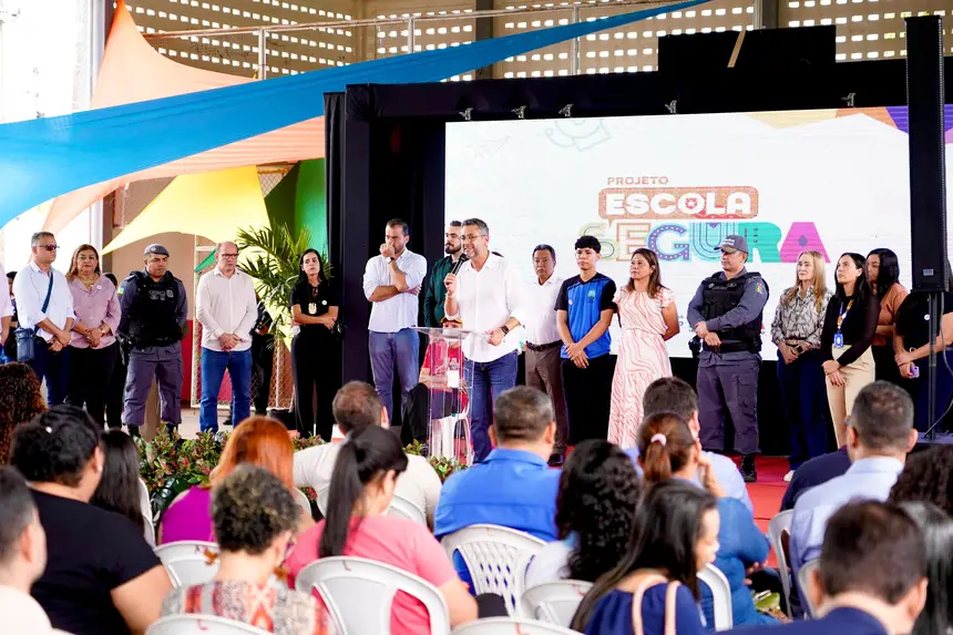 Governo do Amapá lança projeto 'Escola Segura' para beneficiar mais de 100 unidades de ensino de Macapá e Santana