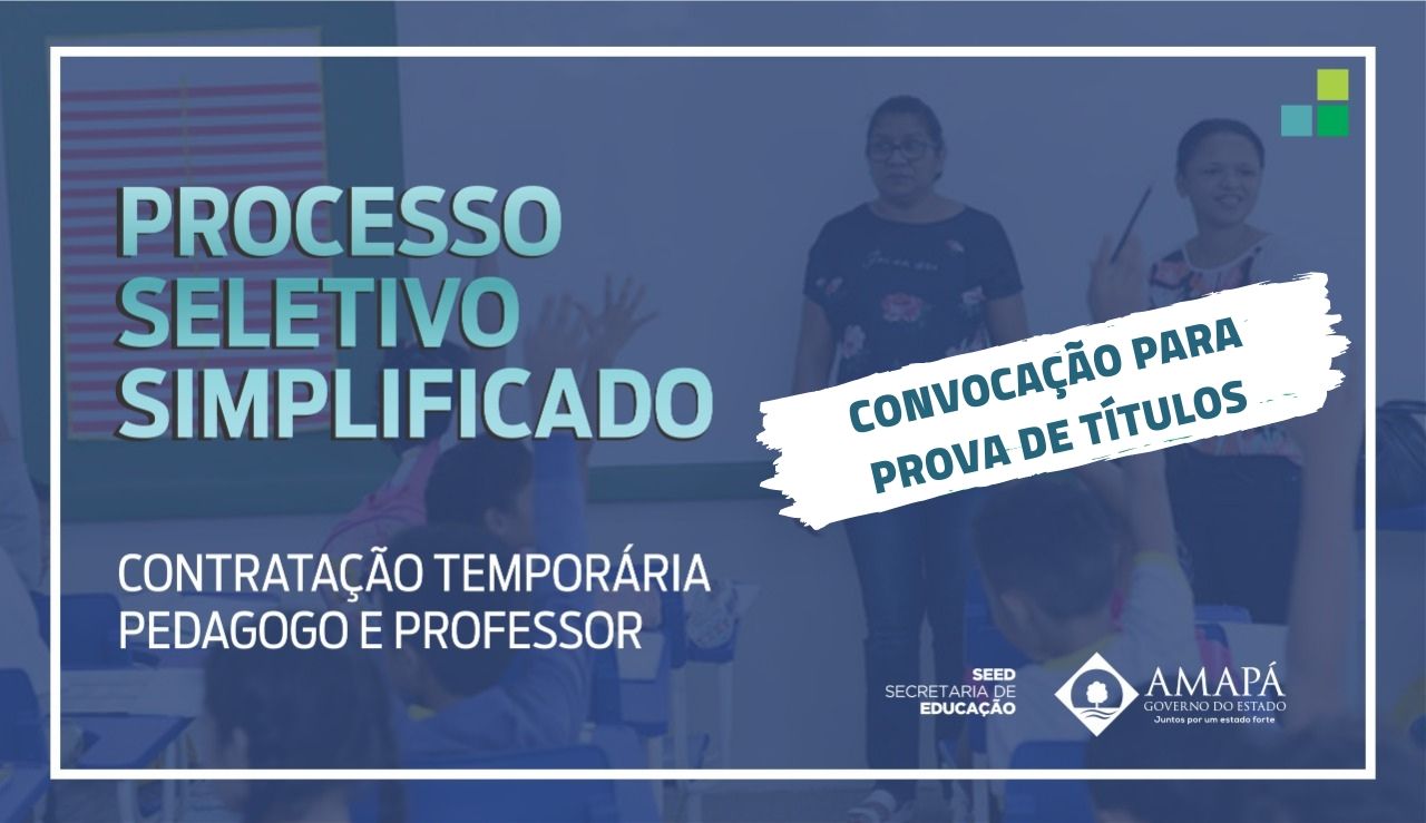 Contratação temporária: confira a lista de convocação para prova de títulos