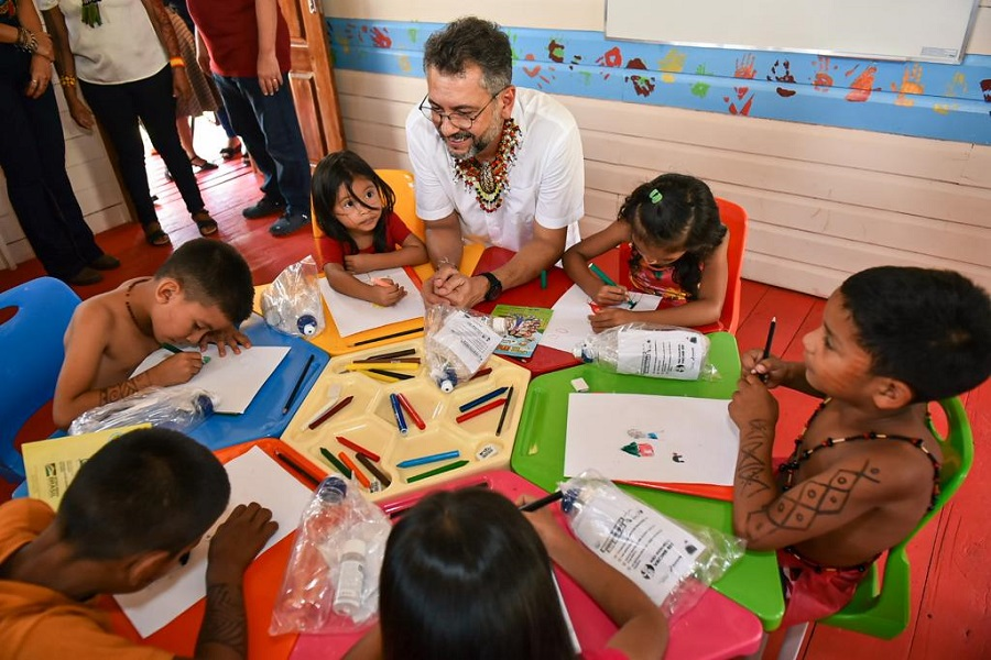 Governo do Amapá fortalece a educação indígena com reforma de escolas em aldeias