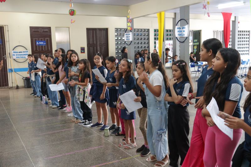 Alegria e expectativa marcam ensaios nas escolas estaduais para Cantata Natalina promovida pelo Governo do Amapá