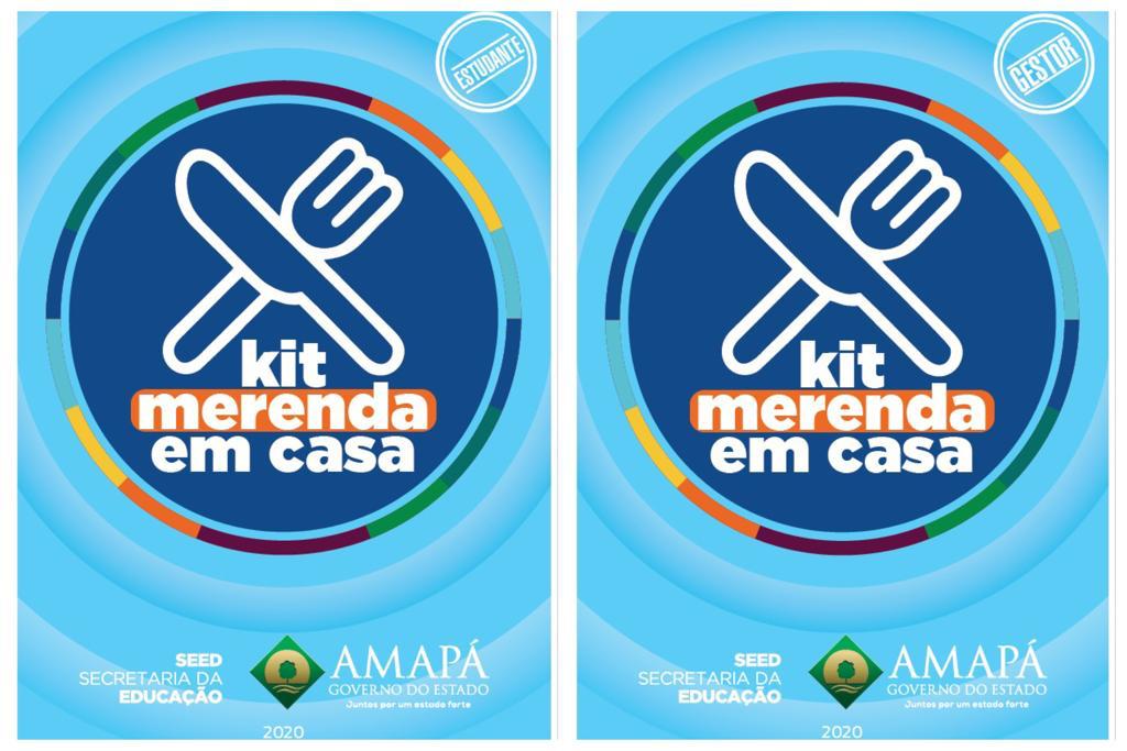 Baixe as cartilhas do estudante e do gestor, do 'Kit Merenda em Casa'