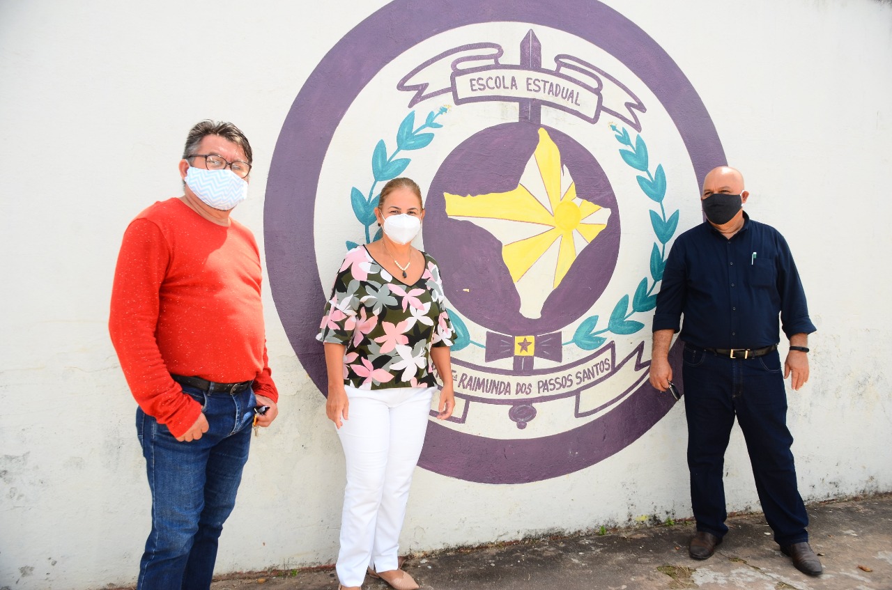 Sem previsão de retorno às aulas presenciais, Escola Raimunda dos Passos recebe adaptações