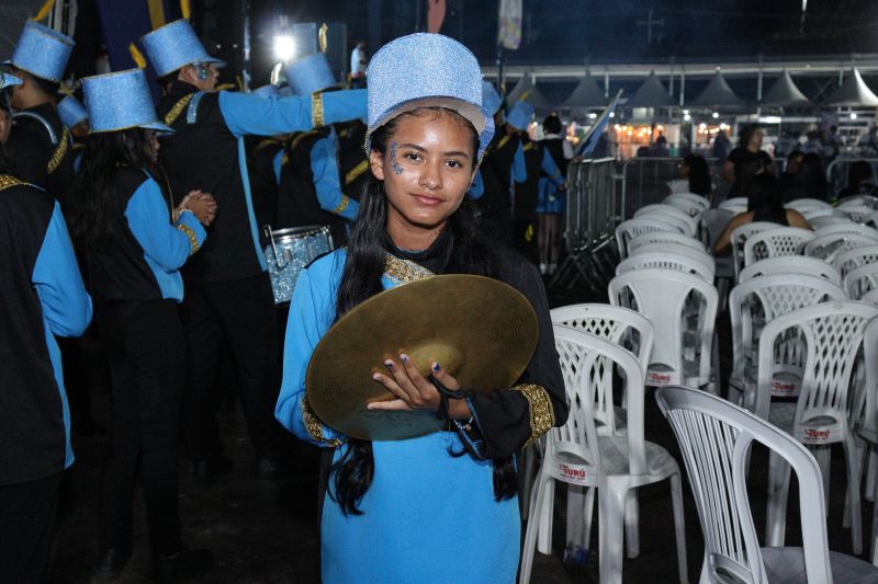 'Concurso de Bandas e Fanfarras traz alegria para a comunidade’, diz estudante de Tartarugalzinho na 53ª Expofeira do Amapá
