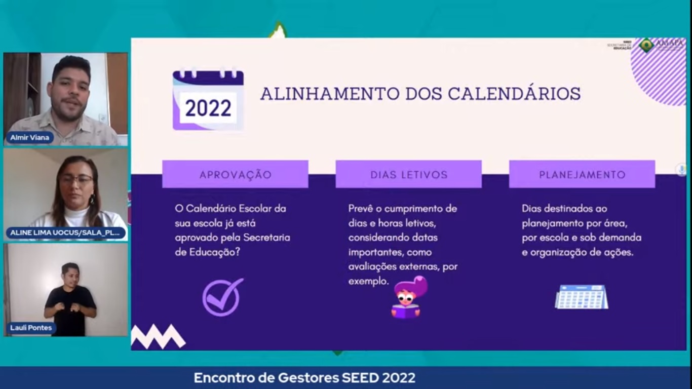 Secretaria da Educação do Amapá promove encontro de gestores para fortalecer estratégias educacionais