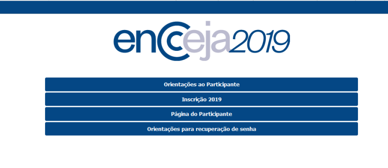Inscrições para o Encceja 2019 encerram em 31 de maio
