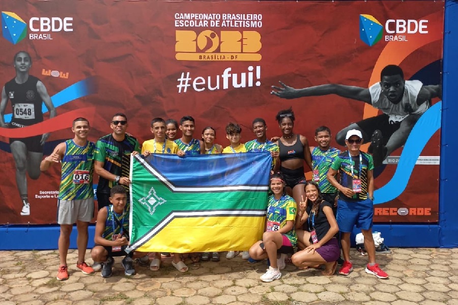 Atletas amapaenses de escolas públicas voltam com medalhas do Brasileiro de Atletismo, no DF