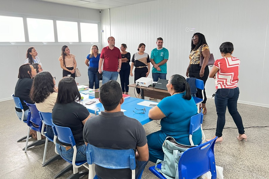 Escola estadual de Porto Grande recebe visita de professores da Unifap para implantação de projetos de inovação tecnológica