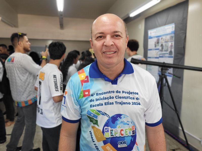 'Vitrine ao nível internacional', celebra professor de Porto Grande na 12ª Feira de Ciências do Amapá