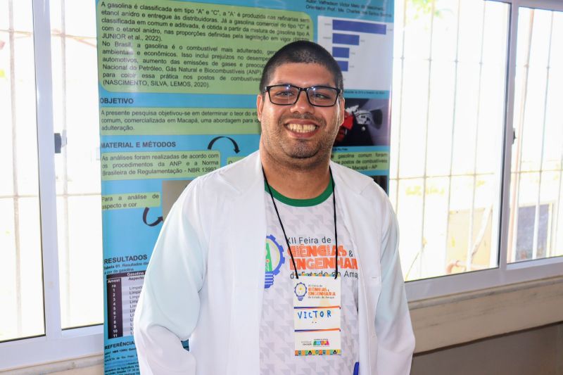 ‘Grande oportunidade para nós, estudantes da EJA’, conta aluno na 12ª Feira de Ciências e Engenharia do Amapá