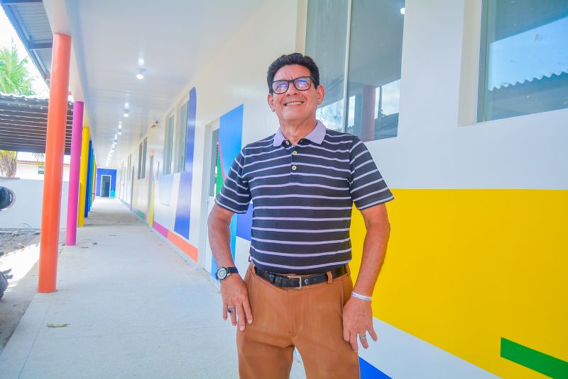 ‘Após 43 anos, estou vendo a transformação que sonhamos’, diz servidor mais antigo de escola que está sendo reconstruída pelo Governo do Amapá