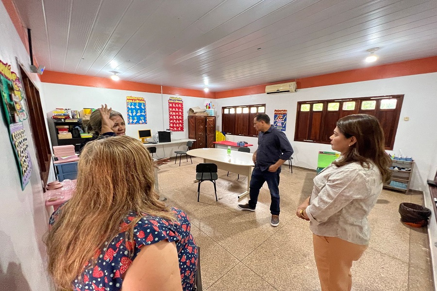 Governo do Amapá realiza visita técnica em cinco escolas da Zona Norte de Macapá