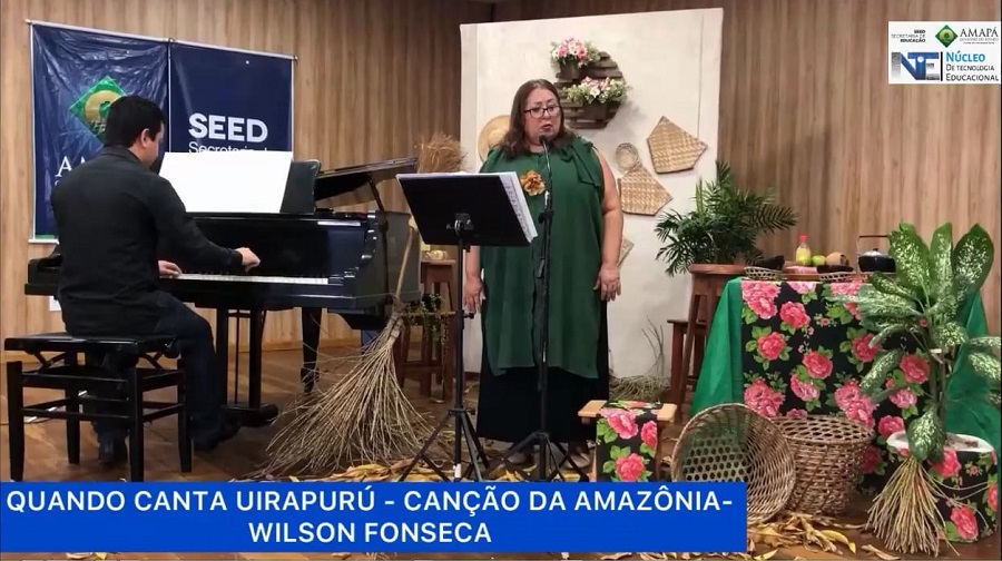 Walkíria Lima realiza live com recital de 11 lendas da Amazônia e temática sobre regionalismo local