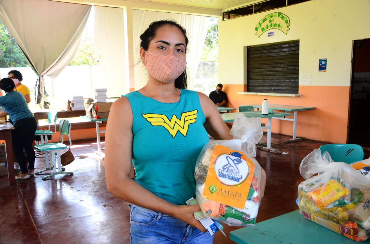 Governo do Estado inicia quinta etapa de distribuição do kit merenda em casa