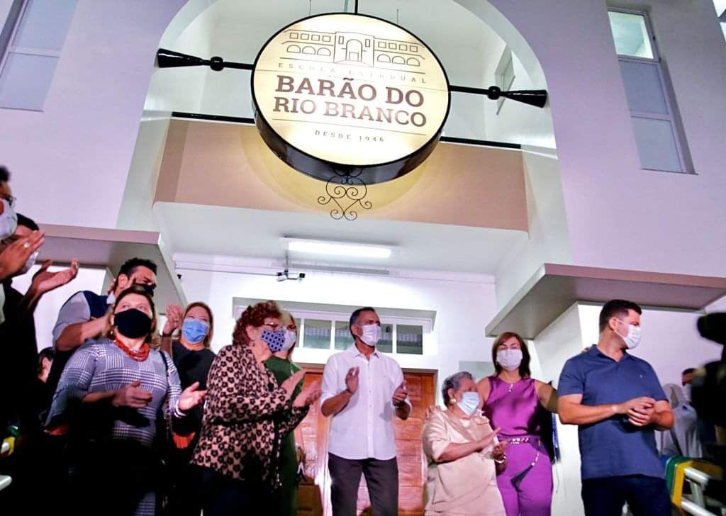 Resgate histórico: Governo do Amapá entrega Escola Barão do Rio Branco restruturada