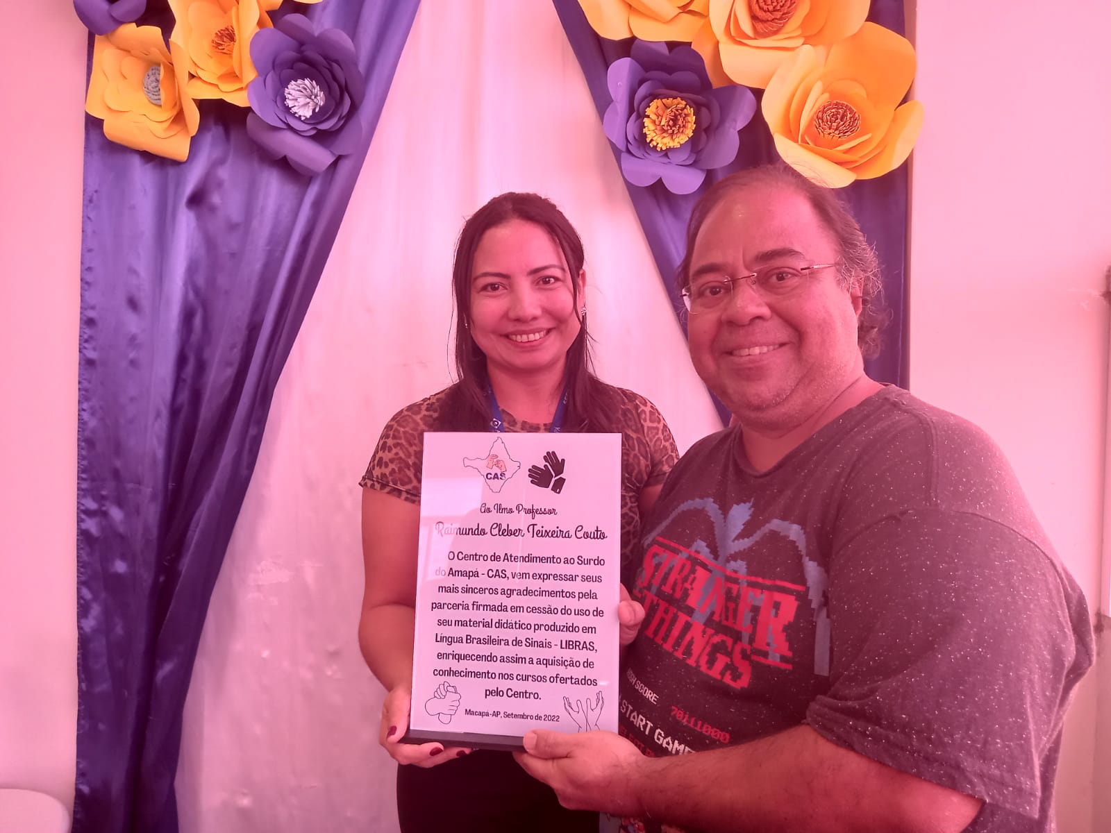 Centro de Atendimento ao Surdo do Amapá recebe novos materiais didáticos em Libras
