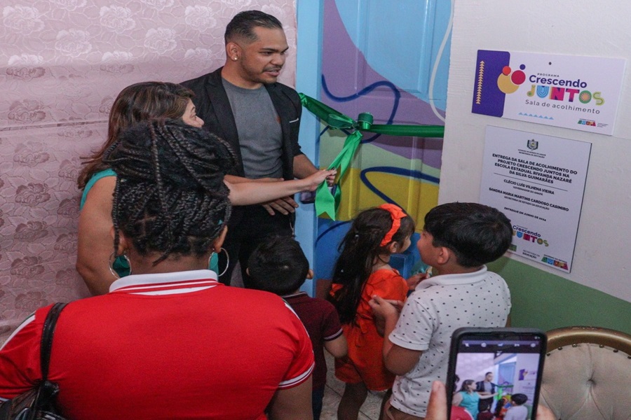 Governo do Amapá entrega as primeiras salas de acolhimento para filhos de estudantes da Educação de Jovens e Adultos