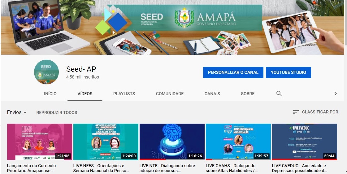 Semana da Pátria: comunidade escolar terá programação virtual no Amapá