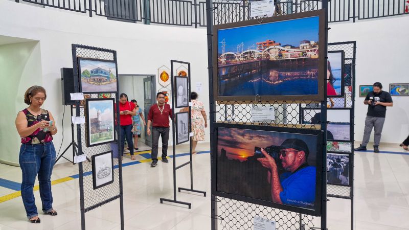 Novo Centro Cândido Portinari realiza primeira mostra de artes após a reinauguração do Governo do Amapá