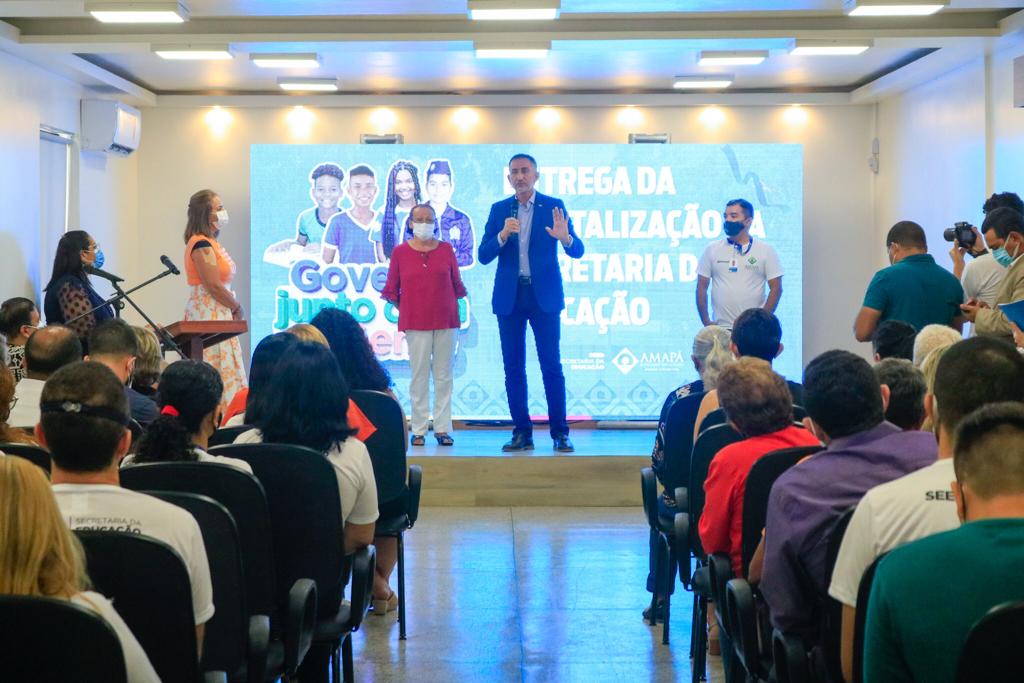 Governo revitaliza prédio administrativo da Secretaria de Estado de Educação