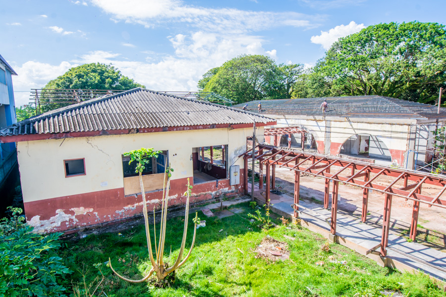 Obras da Escola Barão do Rio Branco chegam a 35% de execução
