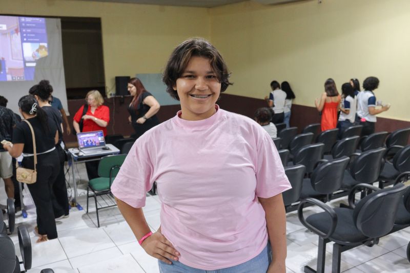 ‘Precisamos desse preparo psicológico para conseguir bons resultados’, conta estudante-atleta em evento do Governo do Amapá