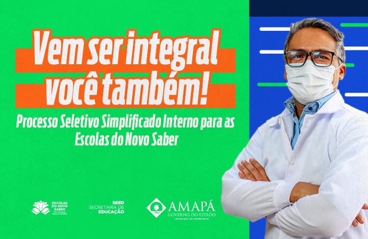 Governo lança edital de seleção de diretores e secretários para Escolas do Novo Saber
