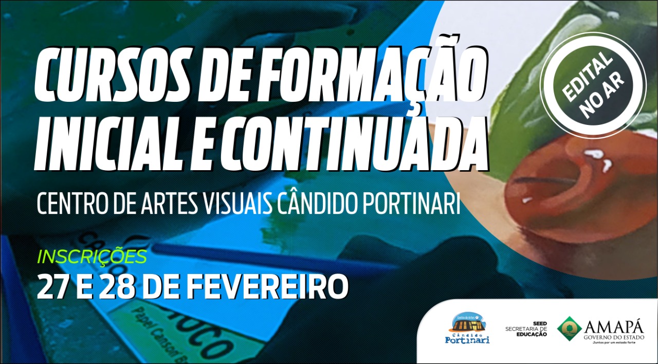 Centro Cândido Portinari oferta 210 vagas em cursos de artes visuais