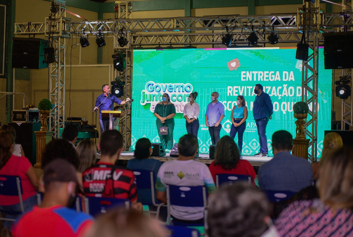 Governo do Amapá entrega Escola Mario Quirino da Silva revitalizada