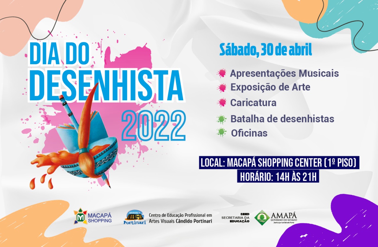 Cândido Portinari realizará evento em alusão ao dia do desenhista