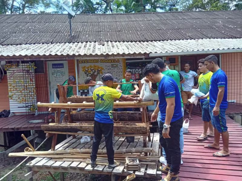 Horta Show: alunos da Escola Bosque, em Macapá, desenvolvem projeto de dessalinização da água para cultivo de hortaliças