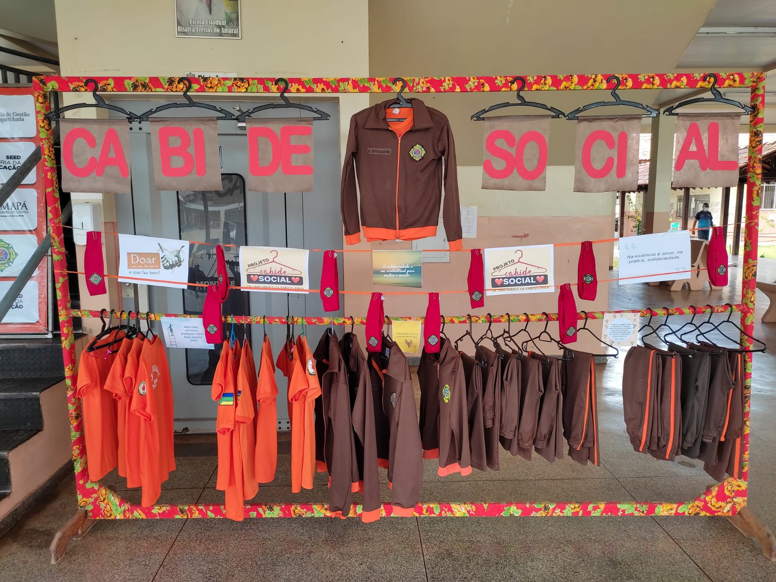 Escola de Gestão Compartilhada realiza segunda edição de projeto para troca e doação de uniformes escolares