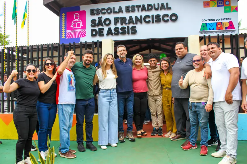 Governo do Amapá entrega Escola São Francisco de Assis para comunidade rural de Porto Grande