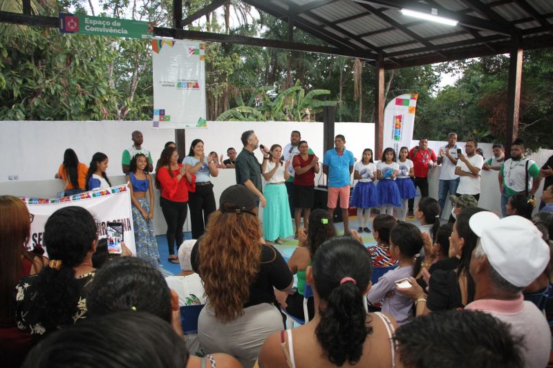 Governo do Amapá inaugura Escola Estadual Sebastião Sena, na comunidade de Corre-Água, Zona Rural de Macapá