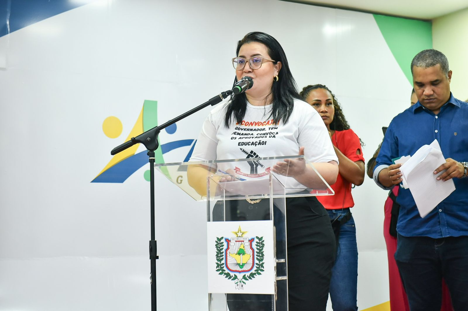 'Esta gestão sempre nos ouviu. Vamos entrar no serviço público com diálogo', diz representante do concurso da Educação