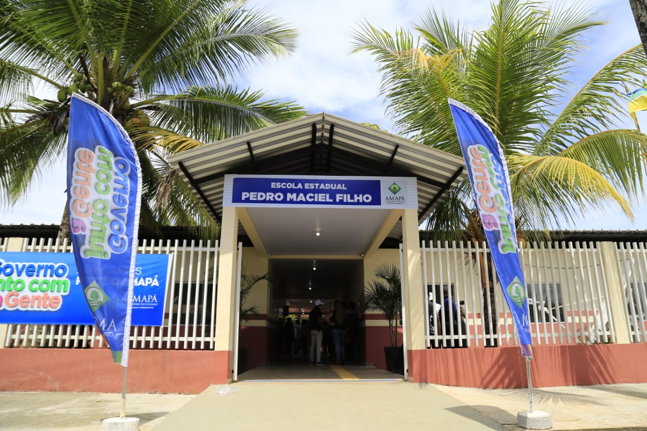 Governador inaugura escola na comunidade Cujubim, em Pracuúba