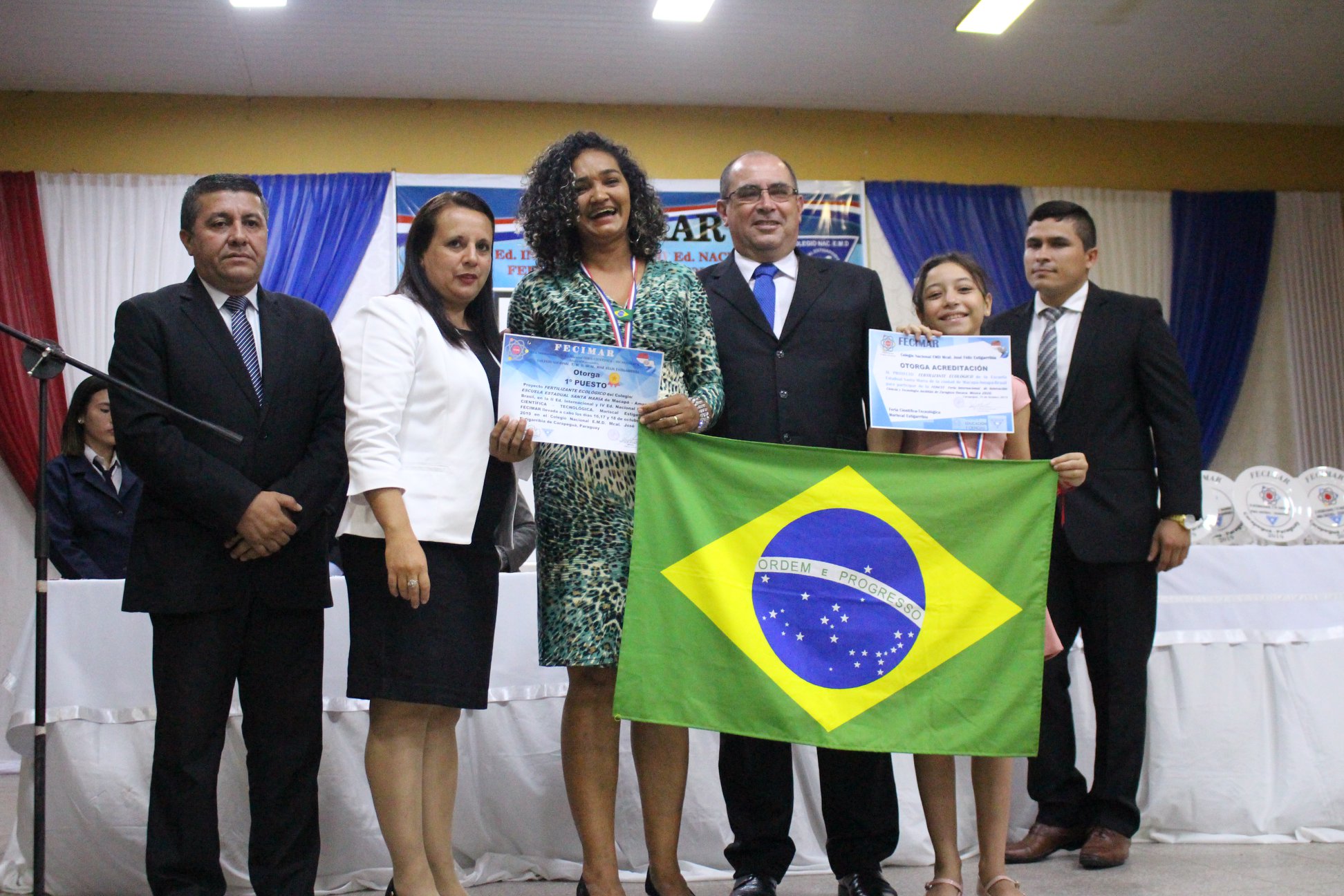 Adubo ecológico de estudante do AP é 1º lugar em Feira Internacional do Paraguai