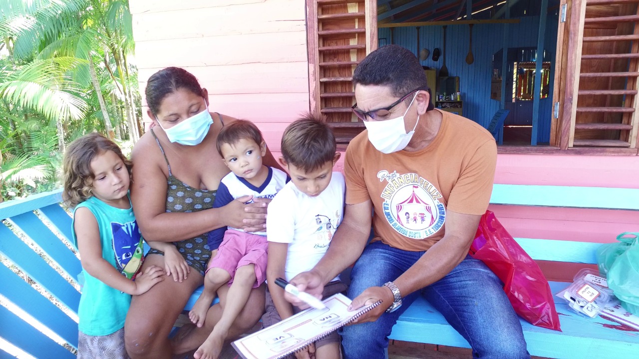 ‘Tive que me reinventar’, diz professor de projeto pedagógico do Governo do Amapá em Mazagão