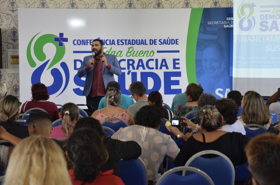 A Escola de Saúde Pública participa da 8a. Conferência Estadual de Saúde - Edna Bueno - Democracia e Saúde 