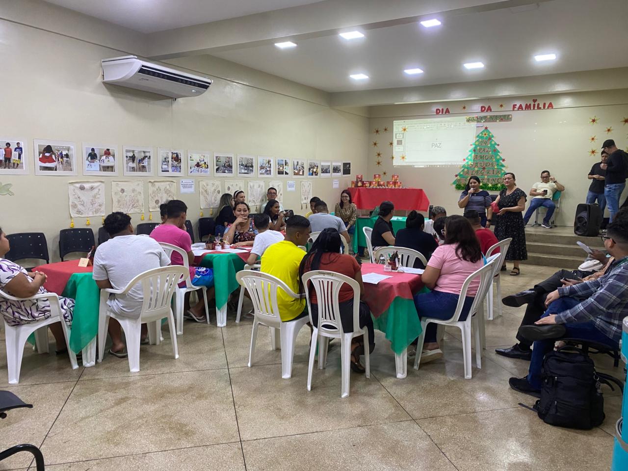 Natal em Família fortalece laços no Núcleo de Internação Masculina
