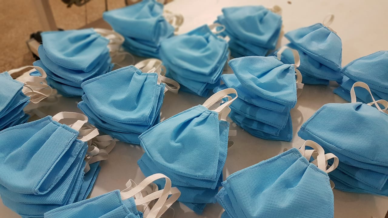 Penitenciária Feminina inicia produção de máscaras para combate a COVID-19