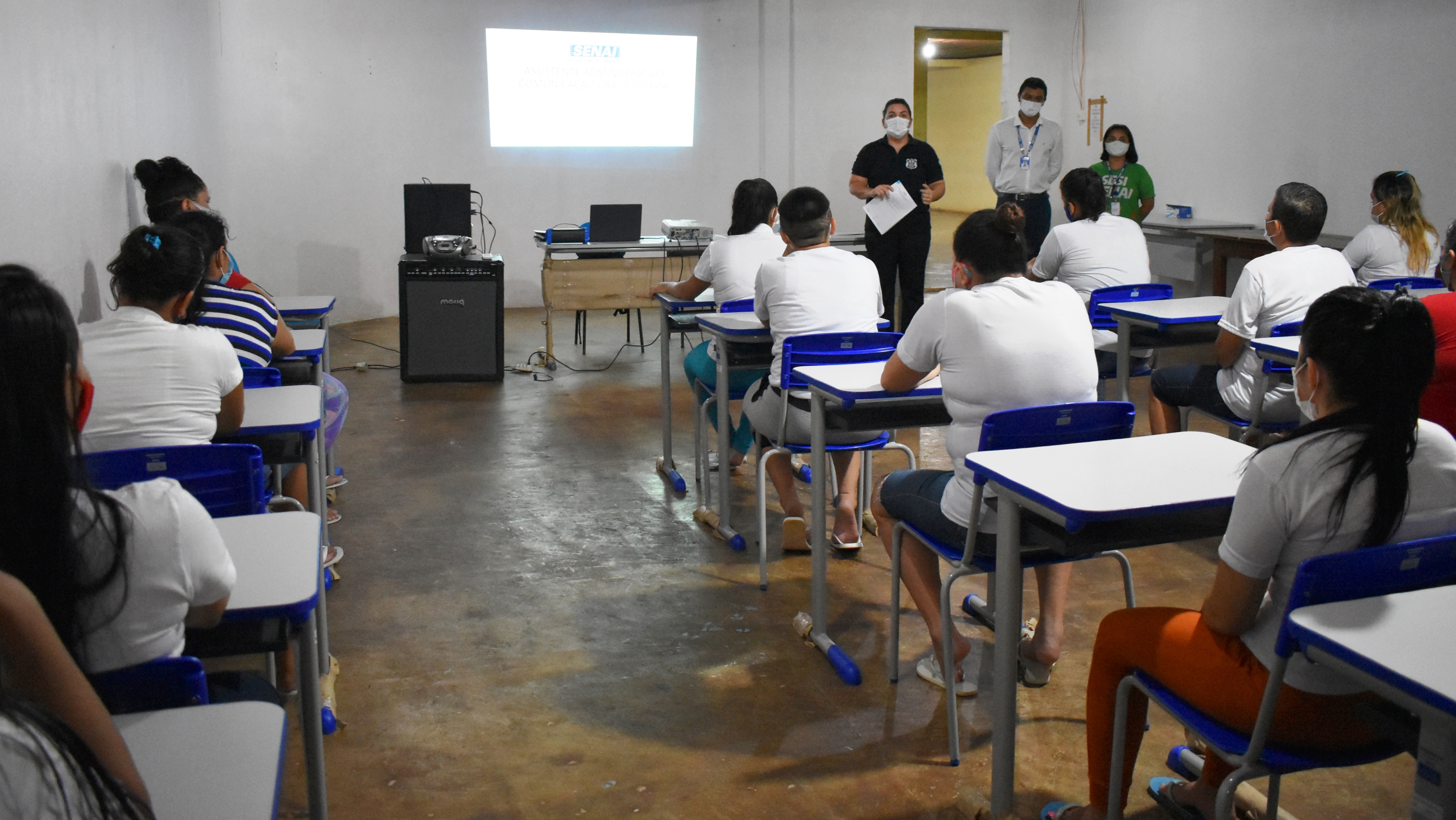 Reeducandas da COPEF são beneficiadas com três cursos profissionalizantes