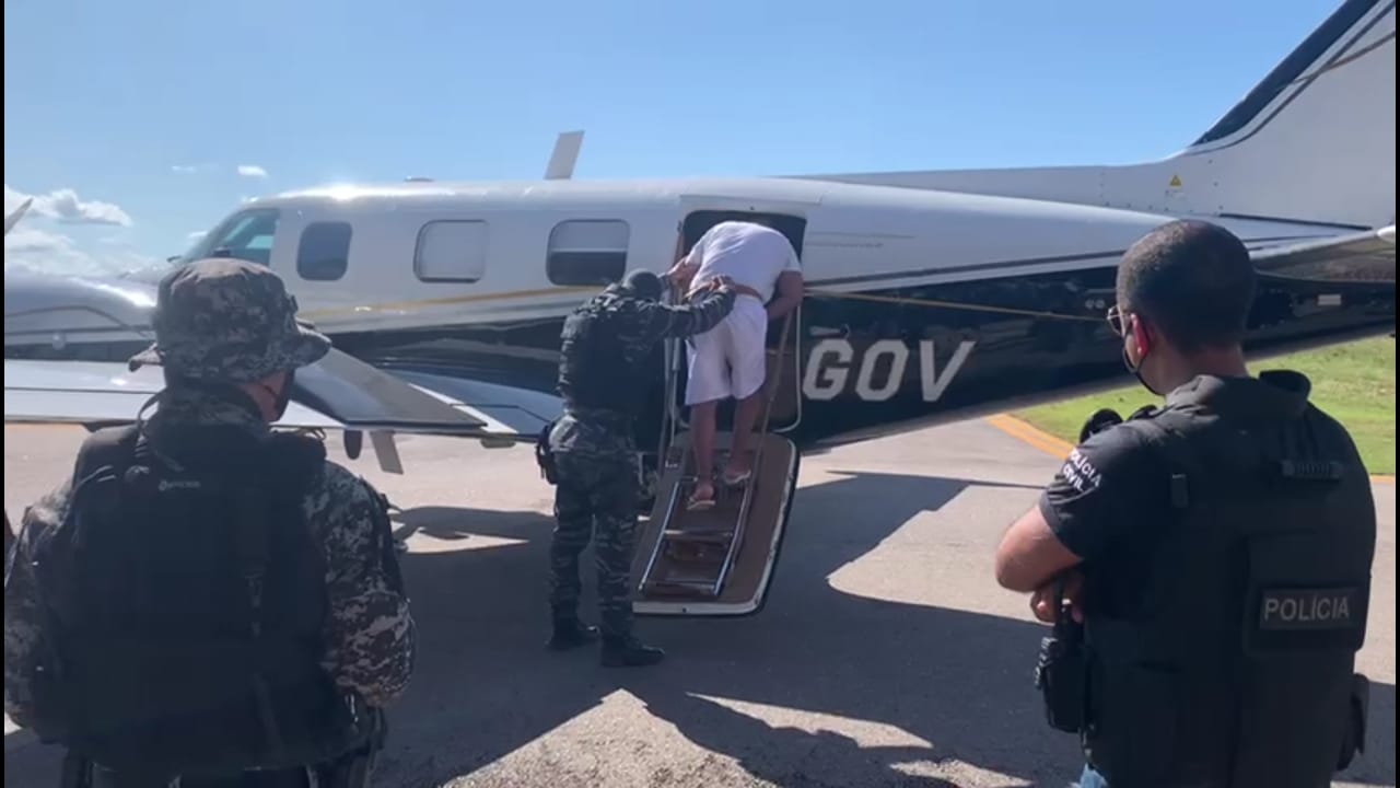 Policiais Penais fazem recambiamento de presos recapturados em Mato Grosso