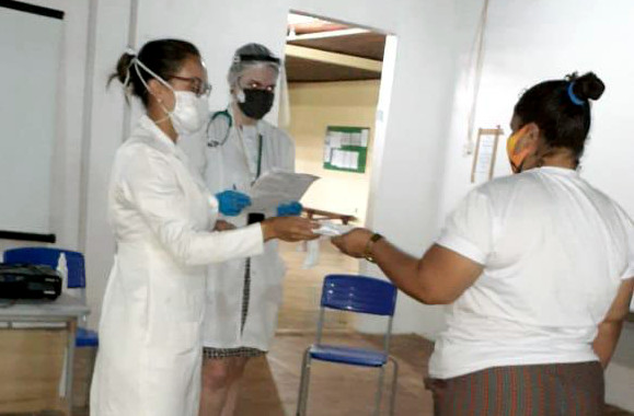COPEF recebe doações de cestas básicas e kits profiláticos