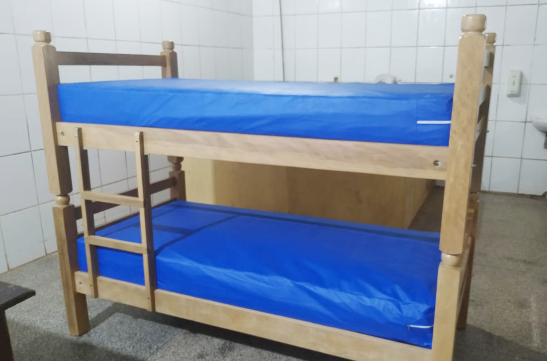 IAPEN adquire novos beliches e colchões para alojamentos de servidores