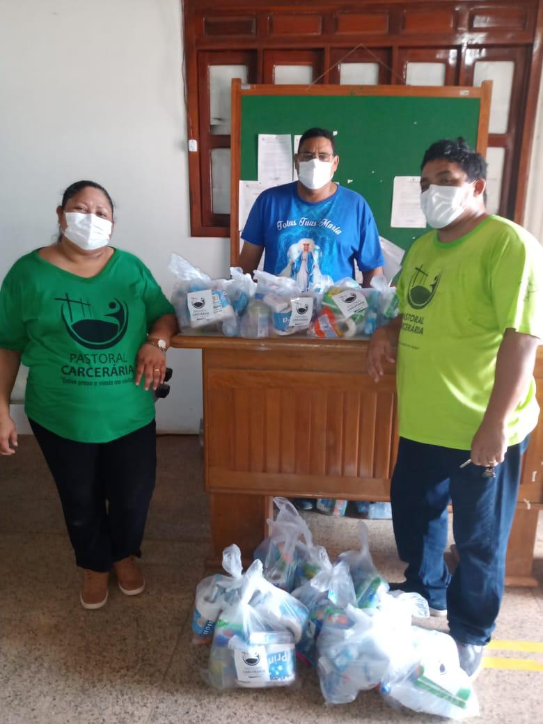 COPEF recebe da Pastoral Carcerária doação de kits de higiene pessoal