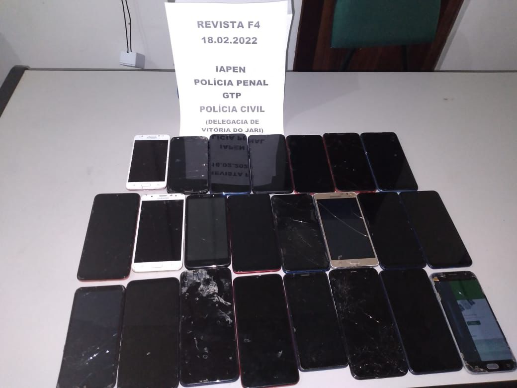 Polícia Penal realiza pente fino em três pavilhões e apreendem ilícitos